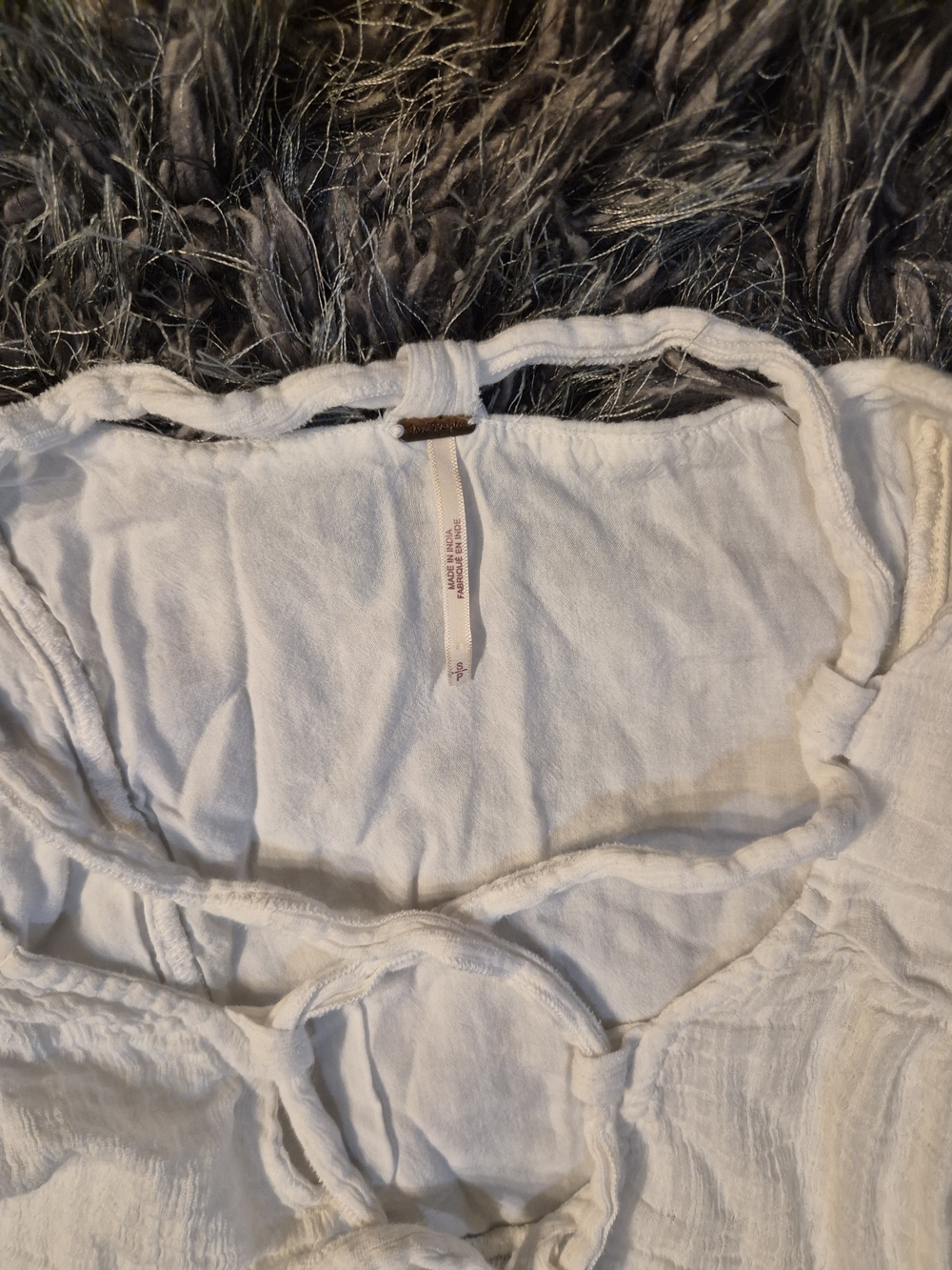 Free People Endless Summer Island Angel Gauze Top - Picture 3 of 6